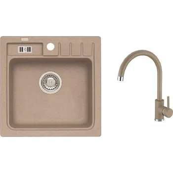 Alveus - Set dřezu Niagara 20 a baterie Kati, beige SETA25912