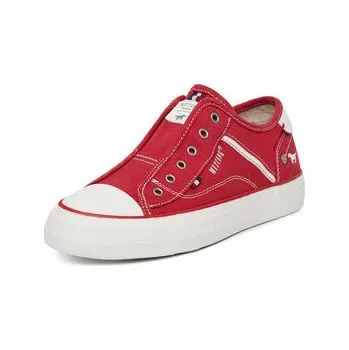 Pánské tenisky Plátěnky Mustang 1272-402 Červená 41