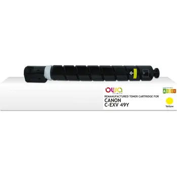 OWA Armor toner kompatibilní s Canon C-EXV49Y, 19000st, žlutá/yellow K40047OW