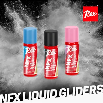 Lyžařský vosk REX NFX - sada tří skluzných vosků