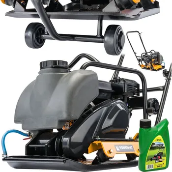 hutnicí technika POWERMAT Vibrační deska pěch 90kg 6,5HP PM-SZG-90M - II. Jakost