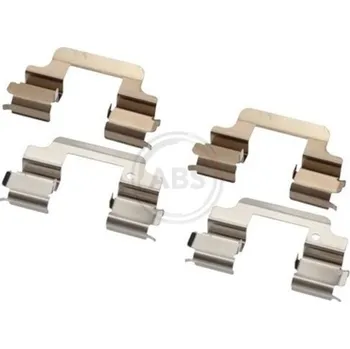 Přislušenství brzdového systému Sada příslušenství, obložení kotoučové brzdy A.B.S. 1806Q