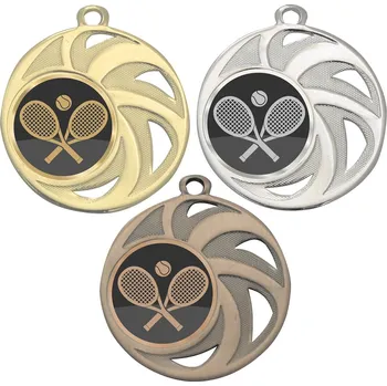 Tenis medaile DI4503-LAC017 Zde napište text na štítky a součet zadejte do košíku. Více informací viz.POPIS v dolní části.