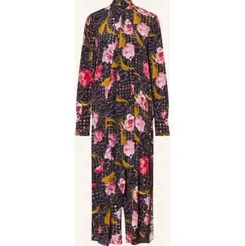 Oblečení a móda Ted Baker Dámské Šaty S Výstřihem Elann, černá / růžová /...