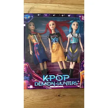 Velká sada panenky K-Pop, panenky Huntrix, set panenky Demon Hunters