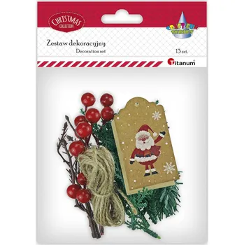 Výtvárné potřeby Titanum Dárkové cedulky, sada na zdobení dárků, 1 sada