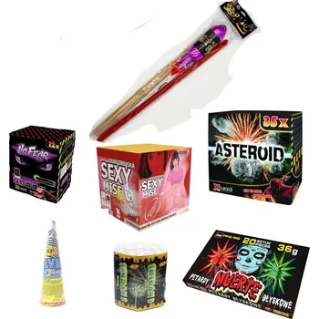 Zábavní pyrotechnika Silvestrovský balíček - Zapálený fanoušek od 21 let