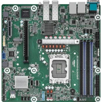 Serverovna ASRock EC262D4U2-2L2Q/E810, 1xSKT LGA 1700, Intel E-2400, C262, SATA, NVMe, 1xM.2, 2x25GbE, 2xGbE, IPMI