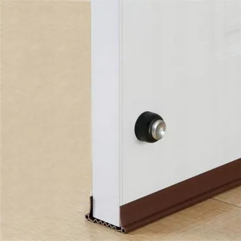 Těsnění do okna a dveří Deminas | Spolehlivá ochrana proti průvanu - těsnění pod dveře Barva: Šedá