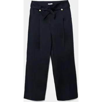 Bavlněné kalhoty Barbour Elsie LTR0385NY99 námořnická modř 59X, vel. 42