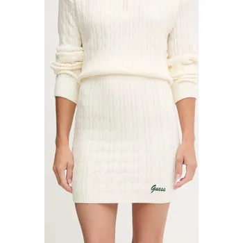 Dámská sukně Sukně Guess LAVINIA V5BD03.Z0572 béžová 01X, vel. M