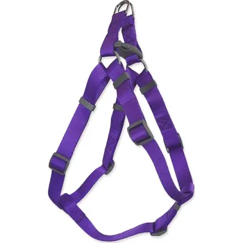 Postroj pro psa Postroj BAF nylon fialový 2,5x58-90cm