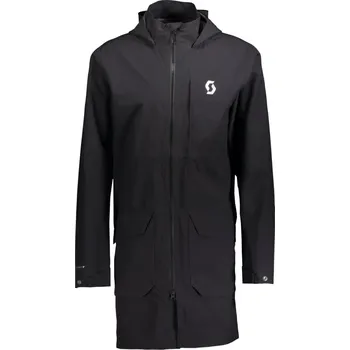 Cyklistická bunda SCOTT Cyklistická voděodolná pláštěnka - RAIN COAT FT - černá