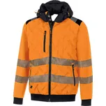 Delta LUTON HV nepromok. zatepl.bunda oranžová/černá - v. XL