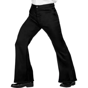 Karnevalový kostým Pánské černé retro zvonáče Pánská velikost: L/XL