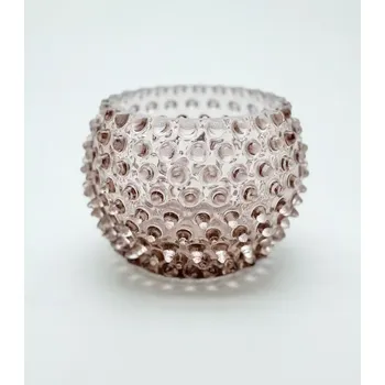 Váza Váza 18cm - Hobnail - Ananas - fialka ametyst | 118566