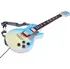 Hudební nástroj pro děti Dětská elektrická kytara Karaoke s mikrofonem a zesilovačem IN0171 světle modrá