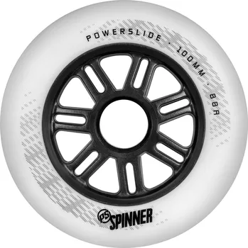 Kolečka Powerslide Spinner White 100mm/88a (4ks)