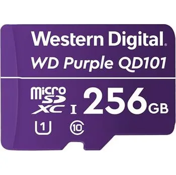 Paměťová karta Paměťová karta Western Digital Purple microSDXC 256GB Class 10 U1