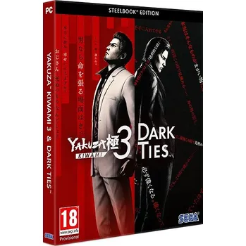 Počítačová hra Yakuza Kiwami 3 and Dark Ties: Steelbook Edition