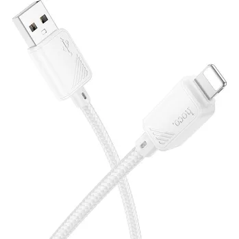 Náhradní díl pro mobilní telefon HOCO kabel USB A na Lightning 2,4A X113 1 m bílý