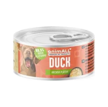 Krmivo pro psa animALL konzerva pes Kachna plátky 80 g