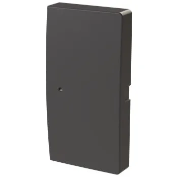 vypínač ABB Zoni Kryt 2násobný levý/pravý bez potisku matná černá 6220T-A02000 237