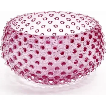 přísavka na sklo Mísa 23cm – Hobnail – Ananas – zlatá rosa | 118595