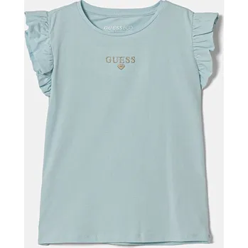 Dětská móda Dětské tričko Guess K5RI26.K6YW4.PPYA modrá 50X, vel. 68-76