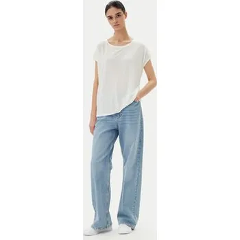 Dámské tričko Vero Moda T-Shirt Ava 10284468 Bílá Regular Fit L