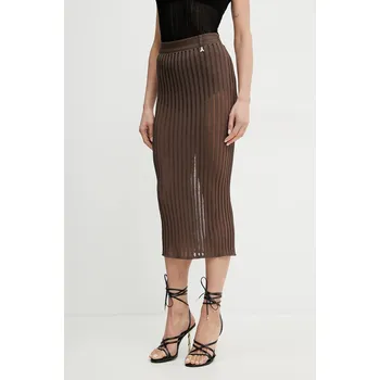 Dámská sukně Sukně Patrizia Pepe 2G1029.K254 hnědá 88X, vel. 36
