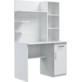 Psací stůl Pracovní stůl MEDELIN 6 pravý bílá