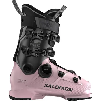 Sjezdové boty Kellys Salomon S/Pro Supra Boa 95 W GW Black/Rose 25/26 Černá 27/27,5