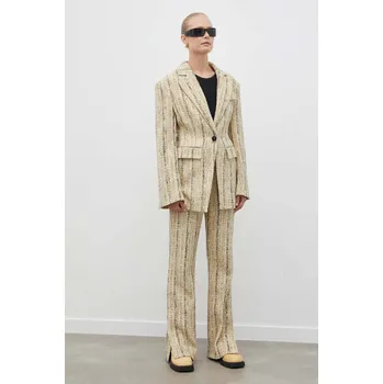 Dámské kalhoty Kalhoty Day Birger et Mikkelsen DAY65242493 béžová 01A, vel. 36