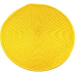 JAHU Prostírání kulaté Ø35cm-Žlutá