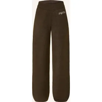 Pegador Dámské Pletené Kalhoty Klaipeda, khaki, 36