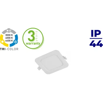 Svítidlo MAXIS 6W 480lm GTV LD-MAX06WK-CCT-00