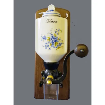 Talíř Český porcelán z Dubí Závěsný mlýnek na kávu II 35cm Pomněnky