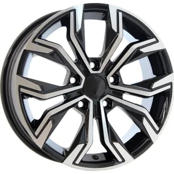 Alu kolo Alu kola Arceo DY666, 16x6.5 5x114.3 ET40, černá + leštění