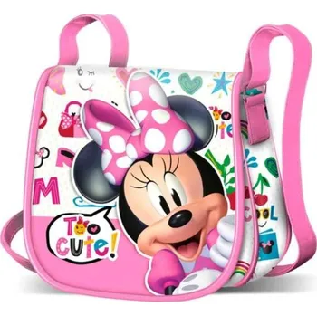 Kabelka Karactermania Minnie Mouse kabelka přes rameno 16,5 x 16,5 x 6 cm růžová