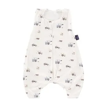 Spacák Träumeland Lehký spací pytel „to Go“ - Little Farm Blau, 92 cm