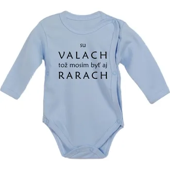 Bodýčko Rarach Barva: Světle modrá, Velikost: 74 přes hlavu (6-9 měsíců)