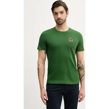 Pánské tričko Bavlněné tričko Aeronautica Militare TS2391J592 zelená 77X, vel. L