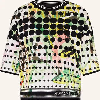 Dámský svetr Marc Cain Dámský Svetr S 3/4 Rukávem, černá / světle růžová /...