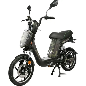 Elektromobilita Elektroskútr RACCEWAY® E-BABETA®, maskáč zelený, bez baterie Bez Nabíječky - odpovídající Nabíječku mám Baterie Olověná-48V 12Ah, B + 4.900 Kč