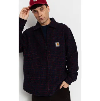 Carhartt WIP Bellamy (bellamy check/deep night) L, námořnická modrá