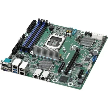 Serverovna ASRock EC262D4U-2L2T, 1xSKT LGA 1700, Intel E-2400, C262, SATA, NVMe, 1xM.2, 2x10GbE, 2xGbE, IPMI