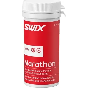 Lyžování Vosk Swix DHP-25 marathon prášek bílý 25g