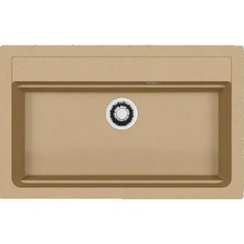 Granitový dřez Alveus Atrox - Granitový dřez 79x50 cm, Quick-Close, clay 1149211