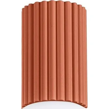 Oranžové stropní svítidlo se skleněným stínidlem ø 12 cm Orbital – Sollux ID_1826664